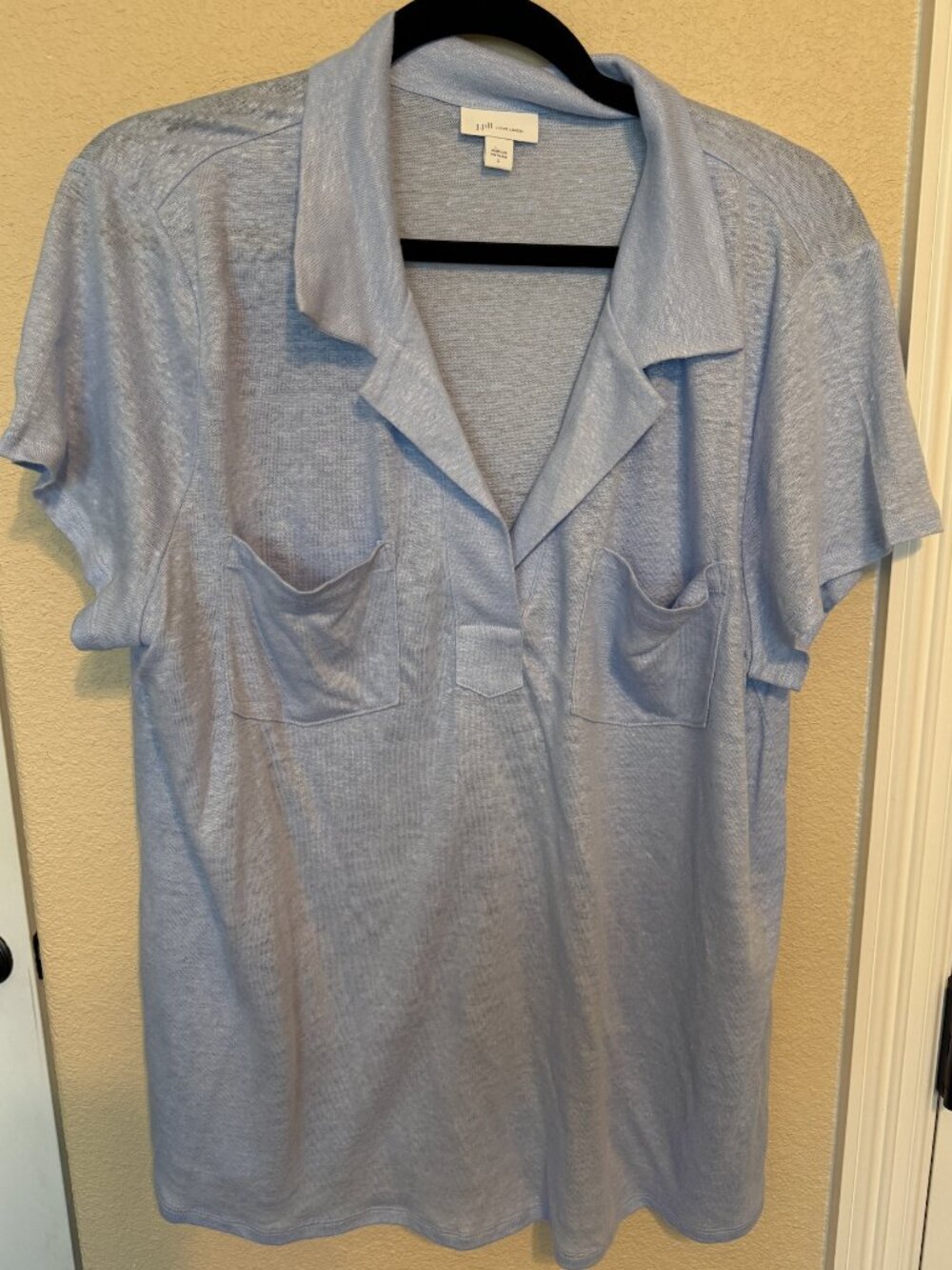 J. Jill Love Linen Knit Tee